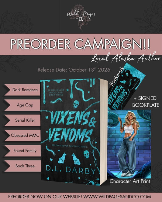 *PRE-ORDER* Vixens & Venom by D.L. Darby
